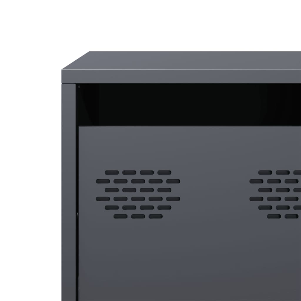 TV Cabinet Anthracite 68x39x43,5 cm Cold-rolled Steel