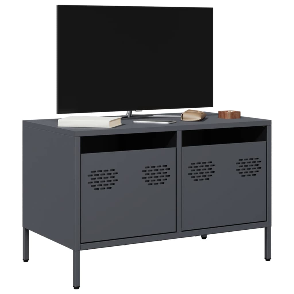 TV Cabinet Anthracite 68x39x43,5 cm Cold-rolled Steel