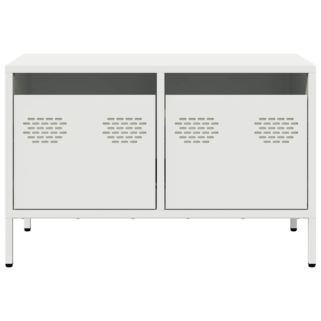 TV Cabinet White 68x39x43,5 cm Cold-rolled Steel