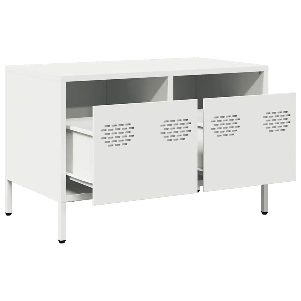 TV Cabinet White 68x39x43,5 cm Cold-rolled Steel