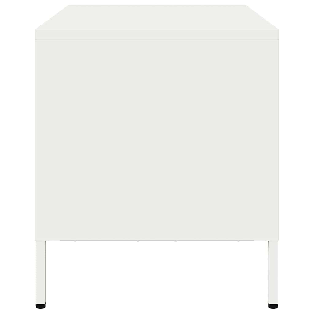 TV Cabinet White 68x39x43,5 cm Cold-rolled Steel