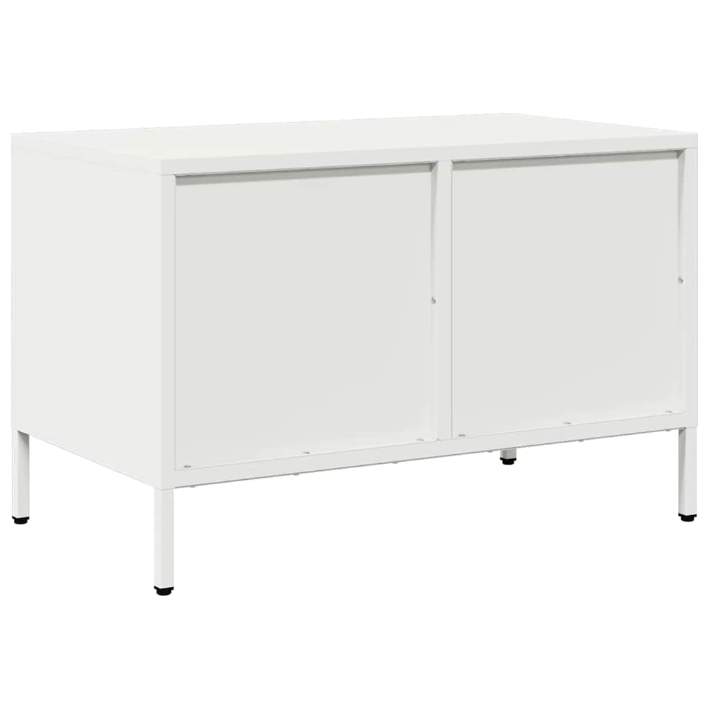 TV Cabinet White 68x39x43,5 cm Cold-rolled Steel