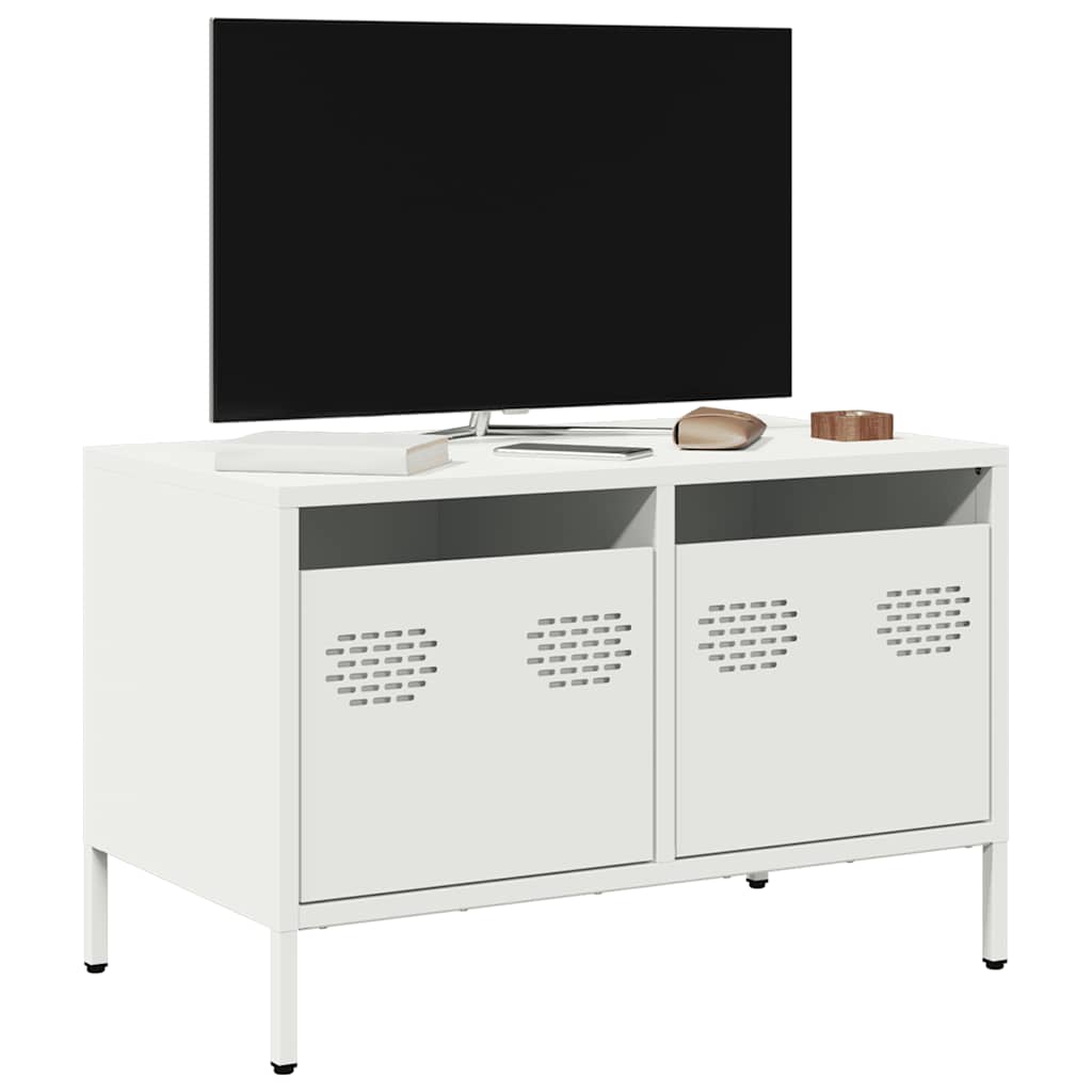 TV Cabinet White 68x39x43,5 cm Cold-rolled Steel