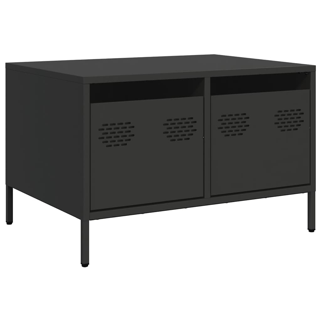TV Cabinet Black 68x50x43,5 cm Cold-rolled Steel
