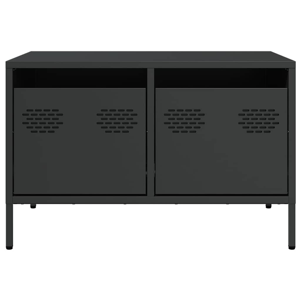 TV Cabinet Black 68x50x43,5 cm Cold-rolled Steel