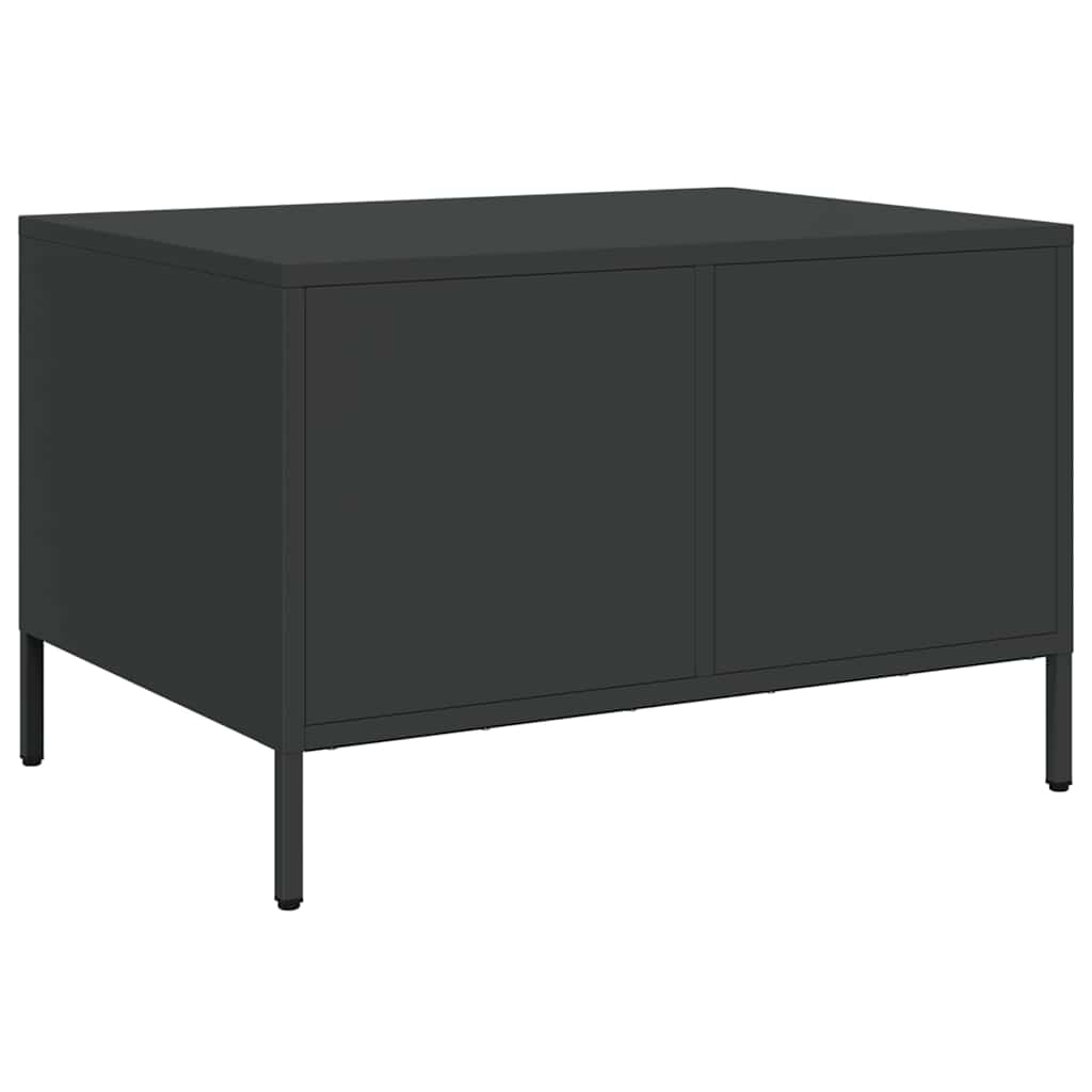 TV Cabinet Black 68x50x43,5 cm Cold-rolled Steel