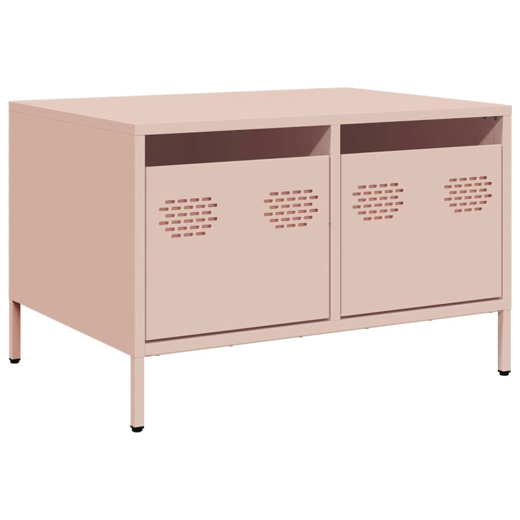 TV Cabinet Pink 68x50x43,5 cm Cold-rolled Steel