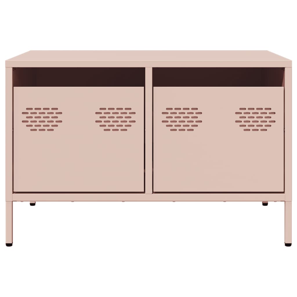 TV Cabinet Pink 68x50x43,5 cm Cold-rolled Steel