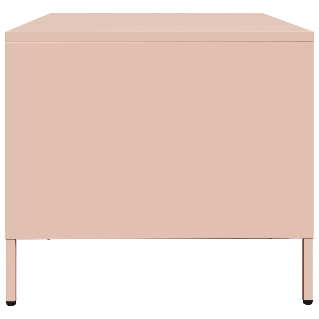 TV Cabinet Pink 68x50x43,5 cm Cold-rolled Steel