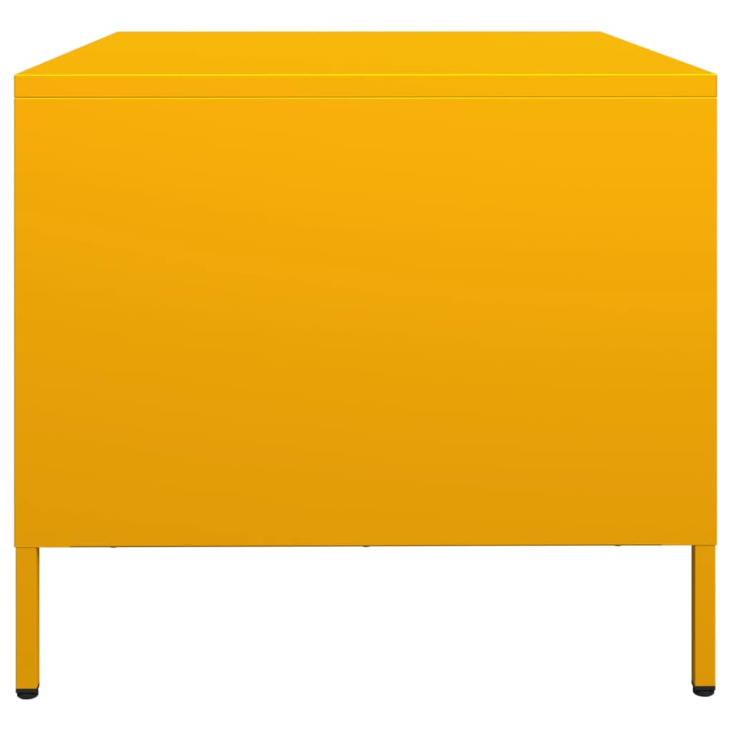 TV Cabinet Mustard Yellow 68x50x43,5 cm Cold-rolled Steel