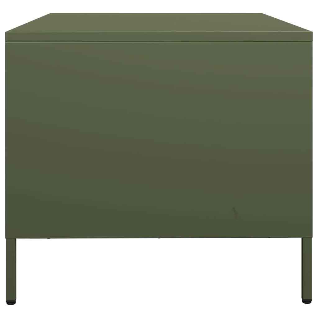 TV Cabinet Olive Green 68x50x43,5 cm Cold-rolled Steel