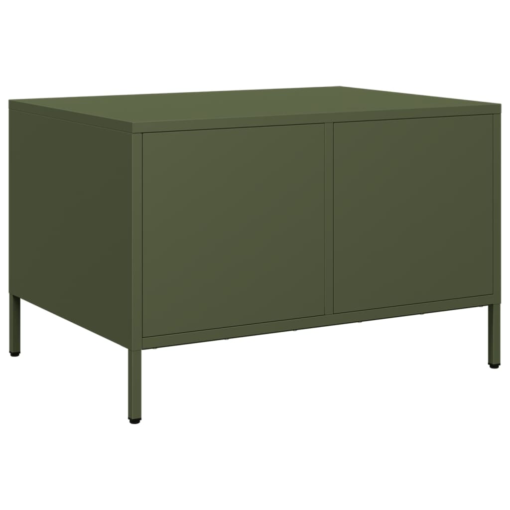 TV Cabinet Olive Green 68x50x43,5 cm Cold-rolled Steel