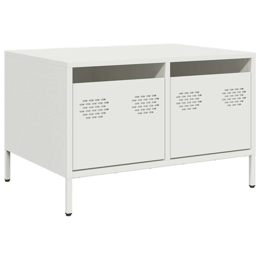 TV Cabinet White 68x50x43,5 cm Cold-rolled Steel