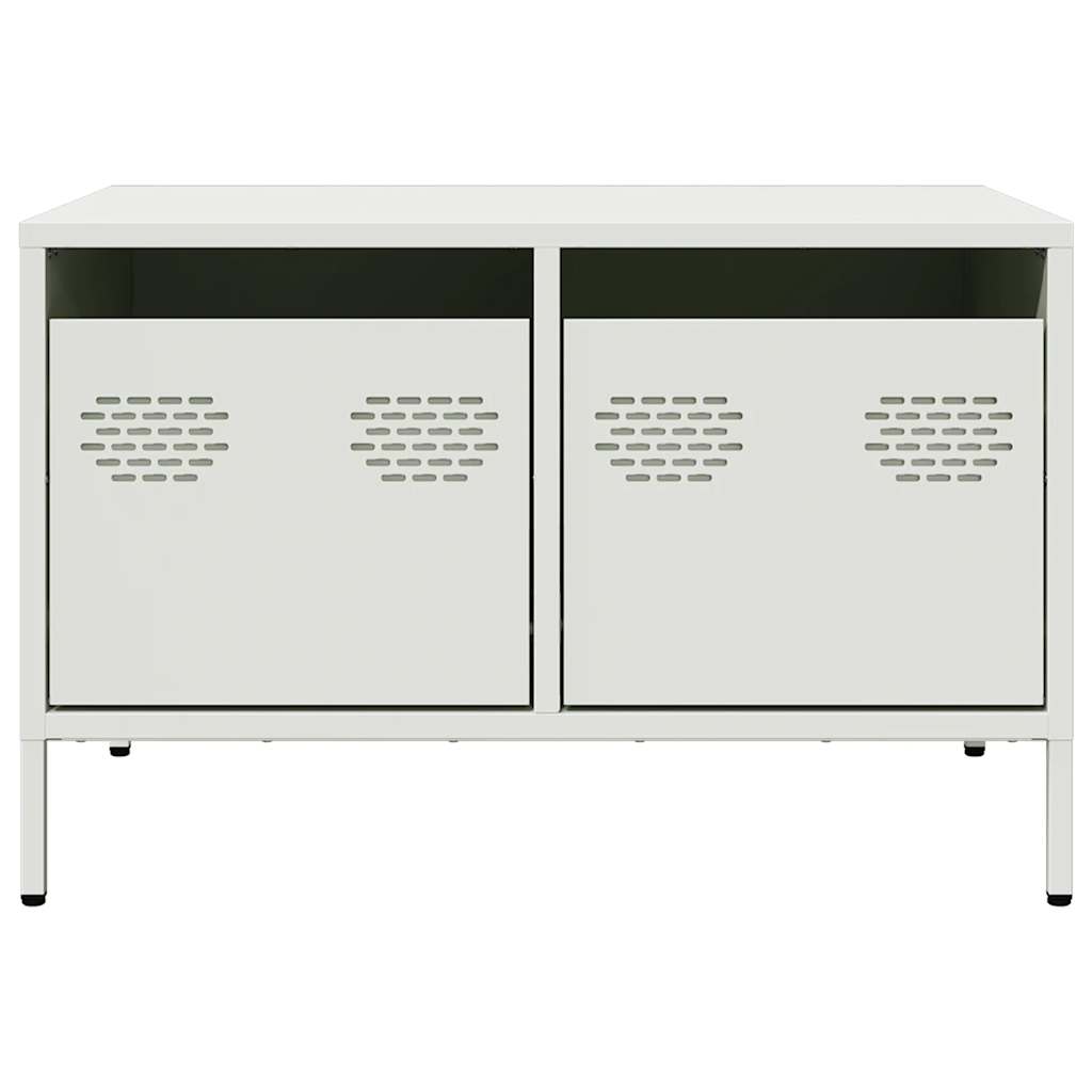 TV Cabinet White 68x50x43,5 cm Cold-rolled Steel