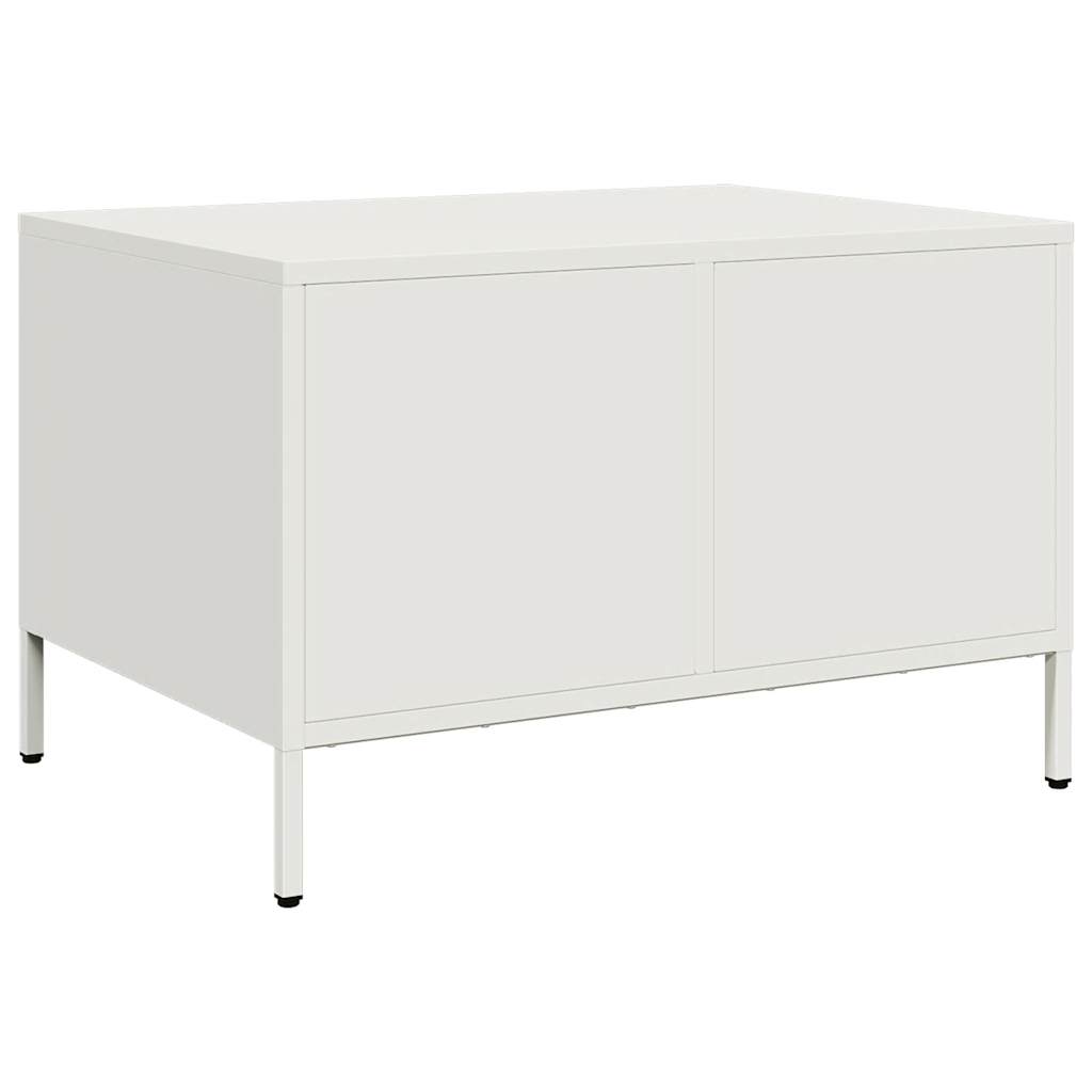 TV Cabinet White 68x50x43,5 cm Cold-rolled Steel