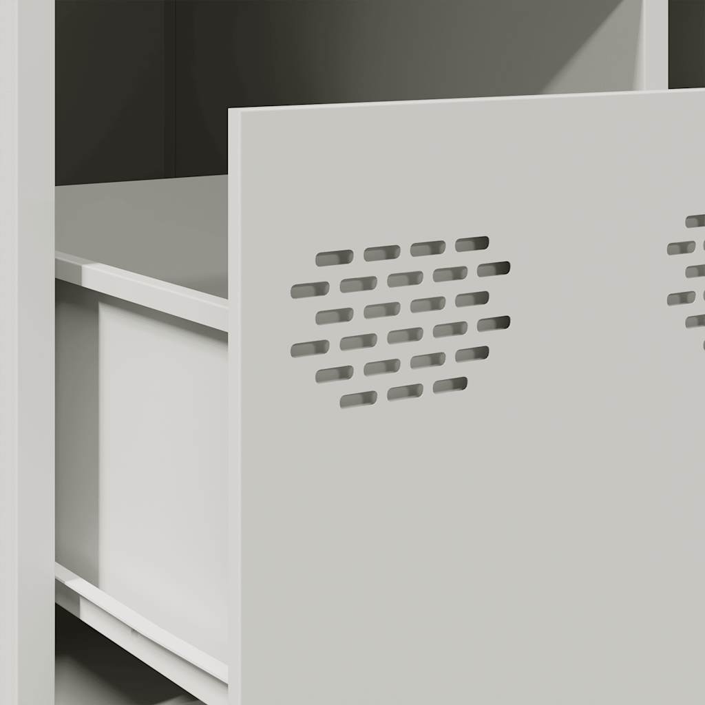 TV Cabinet White 68x50x43,5 cm Cold-rolled Steel