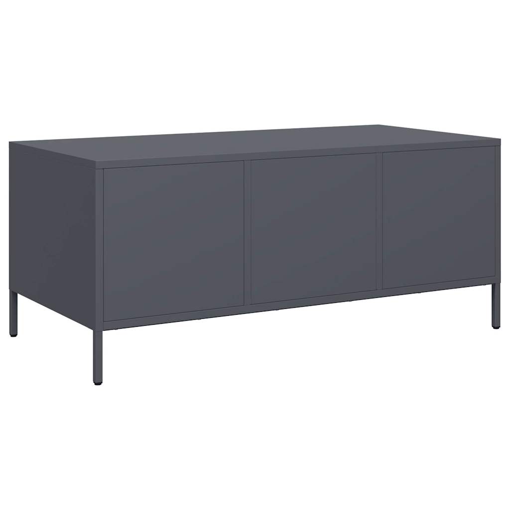 Coffee Table Anthracite 101,5x50x43,5 cm Cold-rolled Steel
