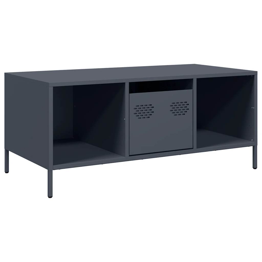 Coffee Table Anthracite 101,5x50x43,5 cm Cold-rolled Steel