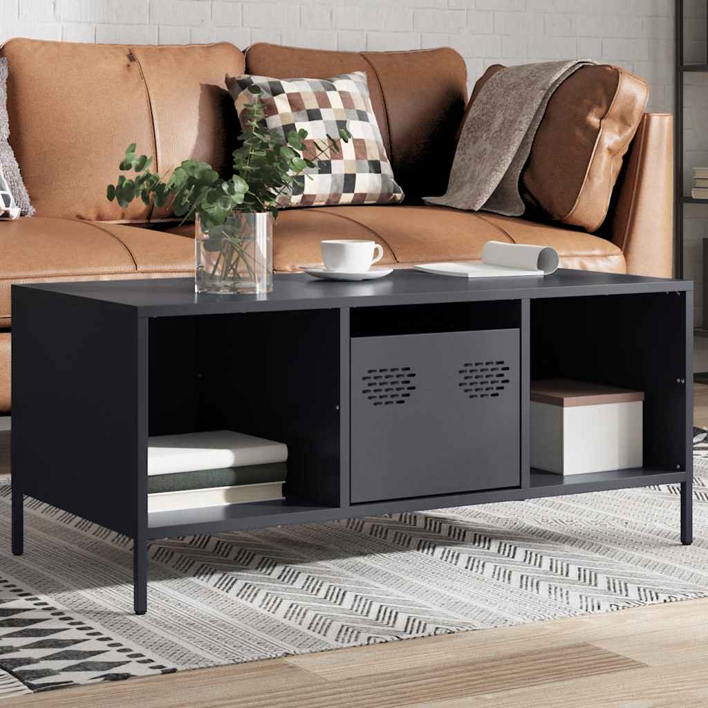 Coffee Table Anthracite 101,5x50x43,5 cm Cold-rolled Steel