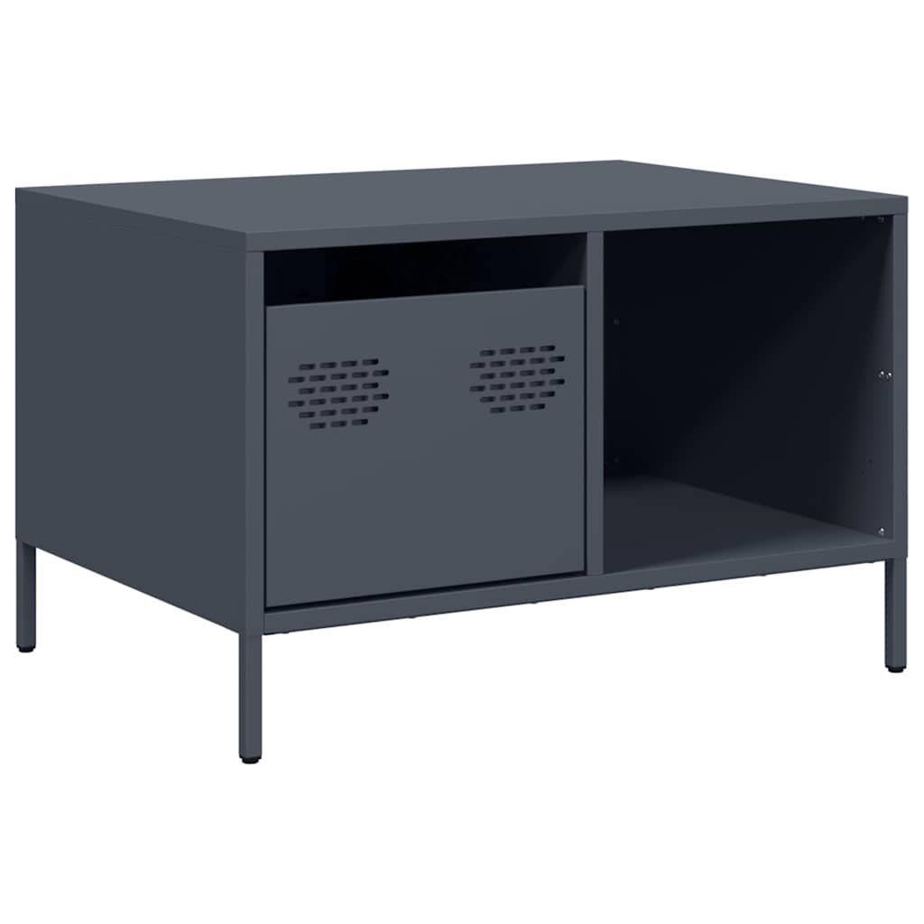 Coffee Table Anthracite 68,5x50x43,5 cm Cold-rolled Steel