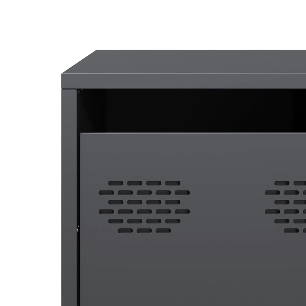 Coffee Table Anthracite 68,5x50x43,5 cm Cold-rolled Steel