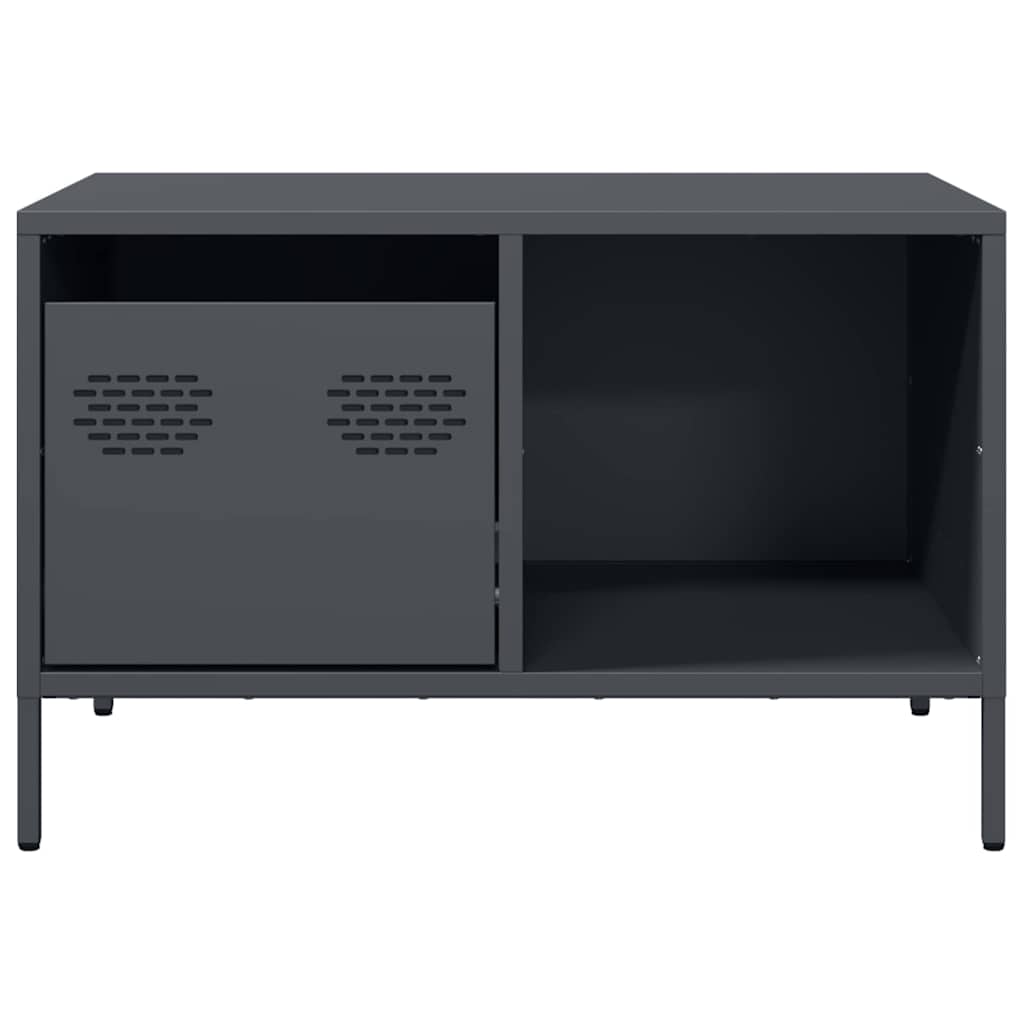 Coffee Table Anthracite 68,5x50x43,5 cm Cold-rolled Steel
