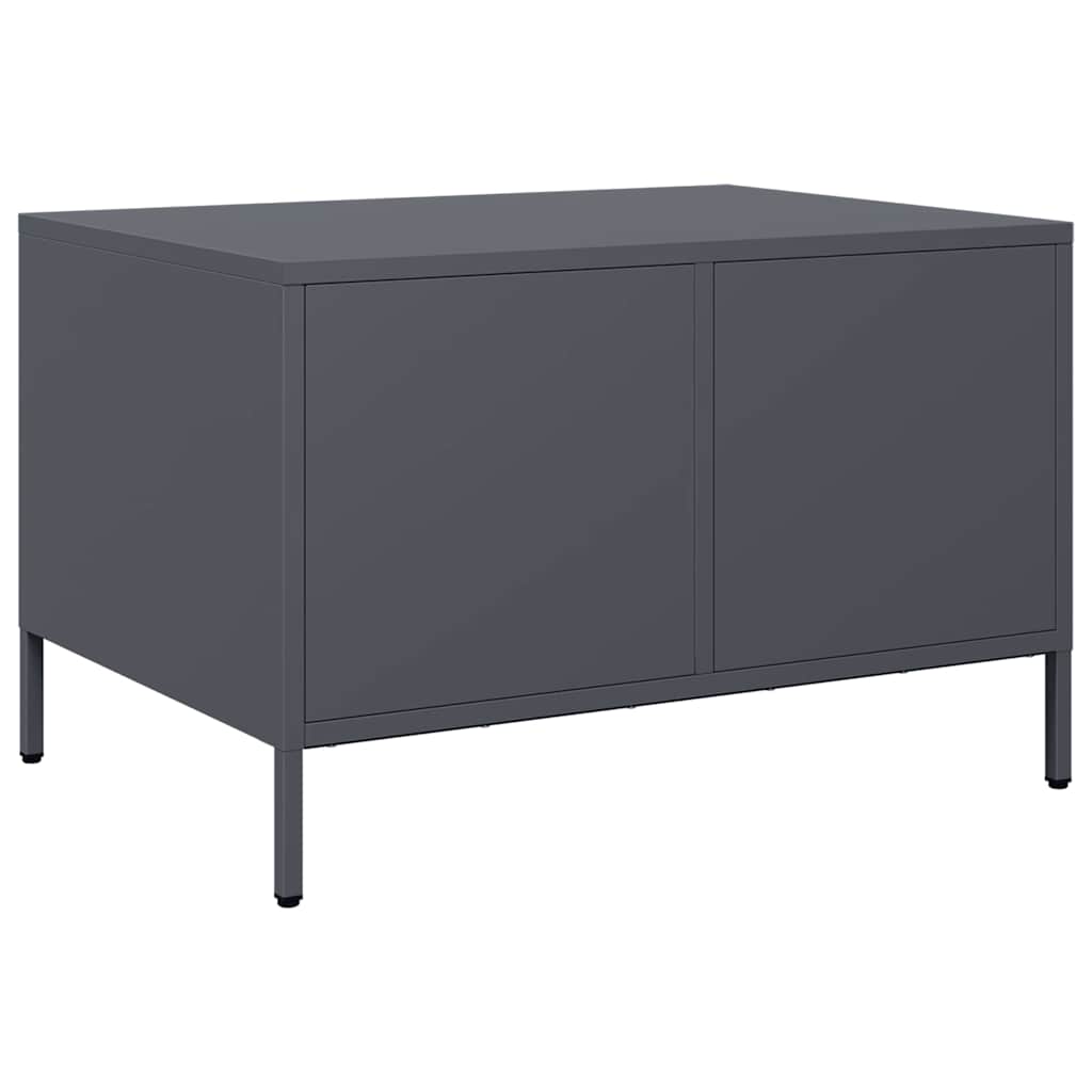 Coffee Table Anthracite 68,5x50x43,5 cm Cold-rolled Steel
