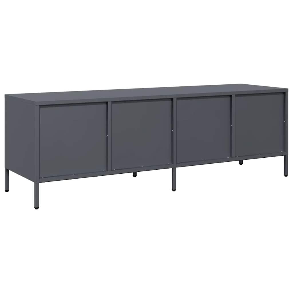 TV Cabinet Anthracite 135x39x43,5 cm Cold-rolled Steel