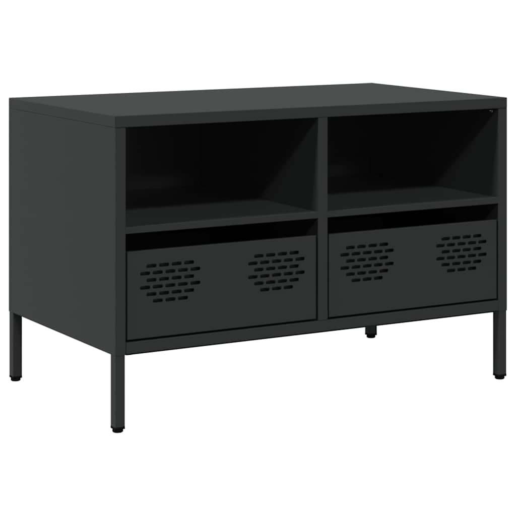 TV Cabinet Black 68x39x43,5 cm Cold-rolled Steel