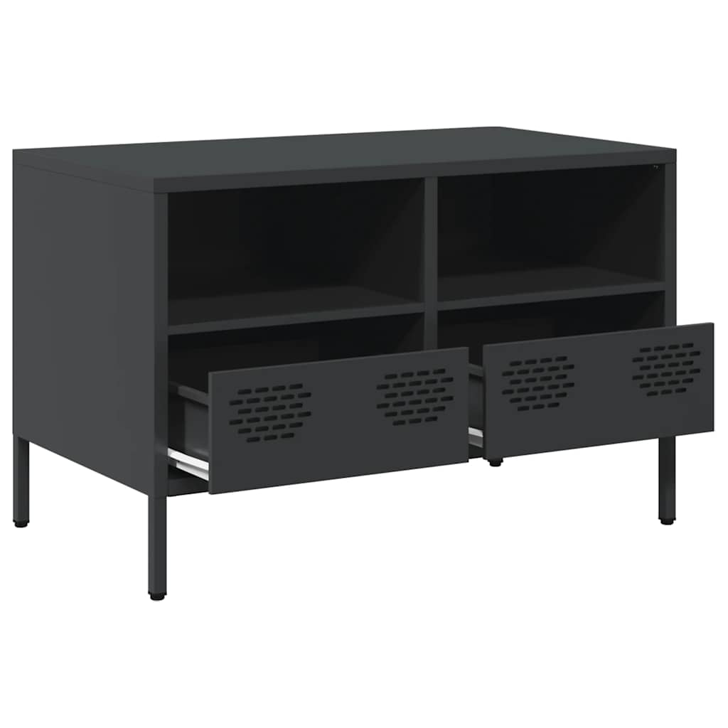TV Cabinet Black 68x39x43,5 cm Cold-rolled Steel