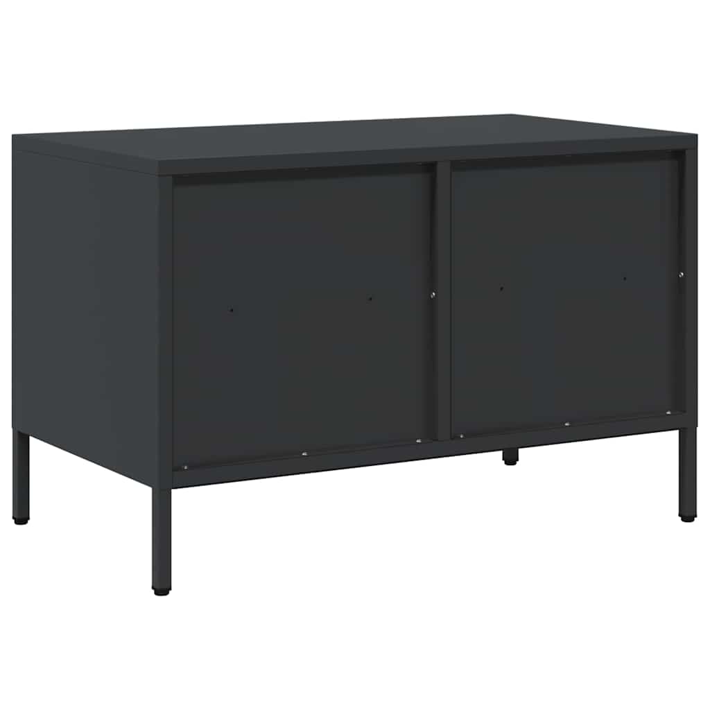 TV Cabinet Black 68x39x43,5 cm Cold-rolled Steel