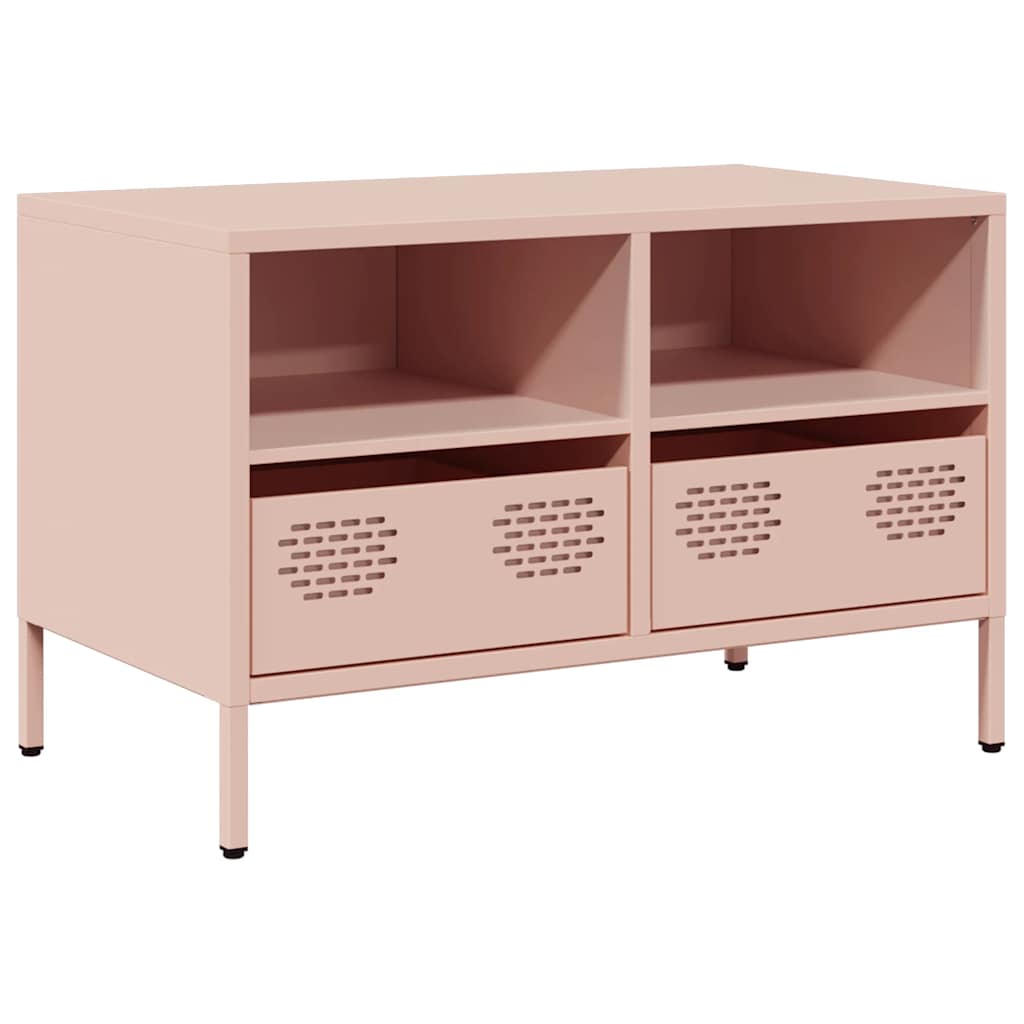 TV Cabinet Pink 68x39x43,5 cm Cold-rolled Steel