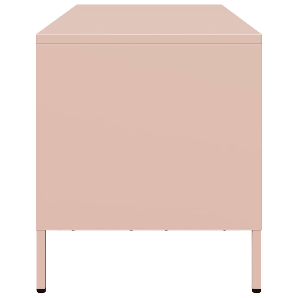 TV Cabinet Pink 68x39x43,5 cm Cold-rolled Steel