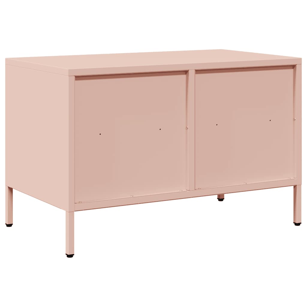 TV Cabinet Pink 68x39x43,5 cm Cold-rolled Steel
