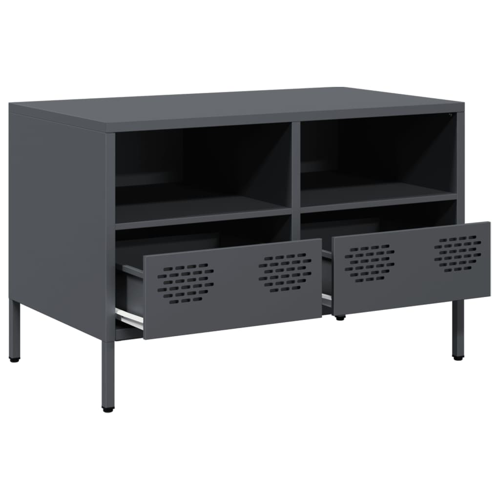 TV Cabinet Anthracite 68x39x43,5 cm Cold-rolled Steel
