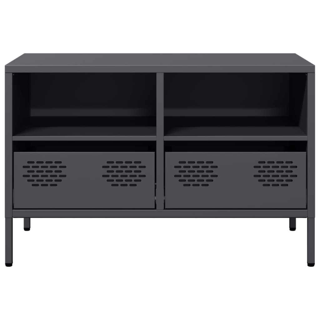 TV Cabinet Anthracite 68x39x43,5 cm Cold-rolled Steel