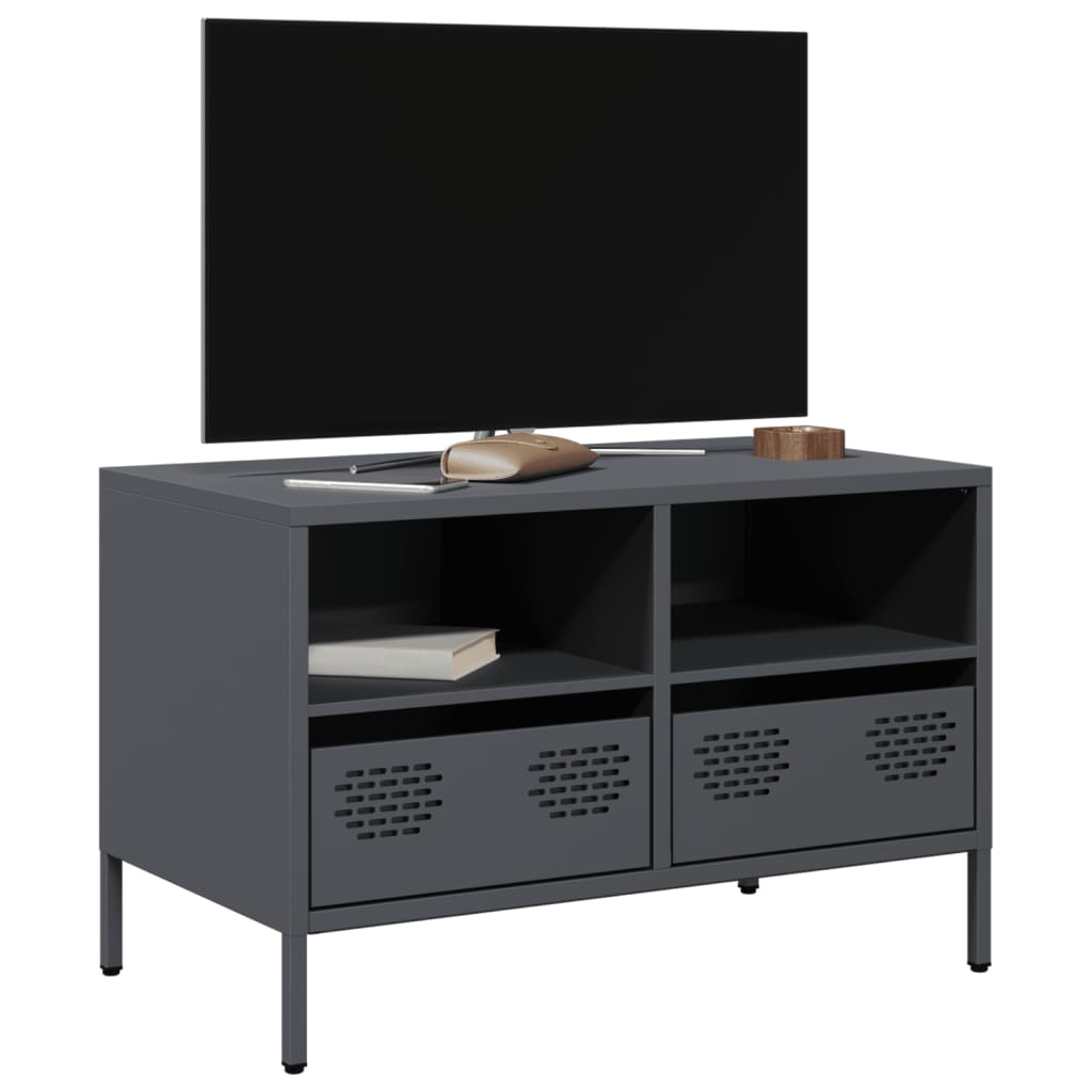 TV Cabinet Anthracite 68x39x43,5 cm Cold-rolled Steel