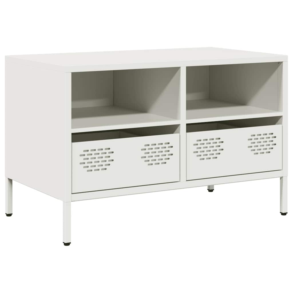 TV Cabinet White 68x39x43,5 cm Cold-rolled Steel