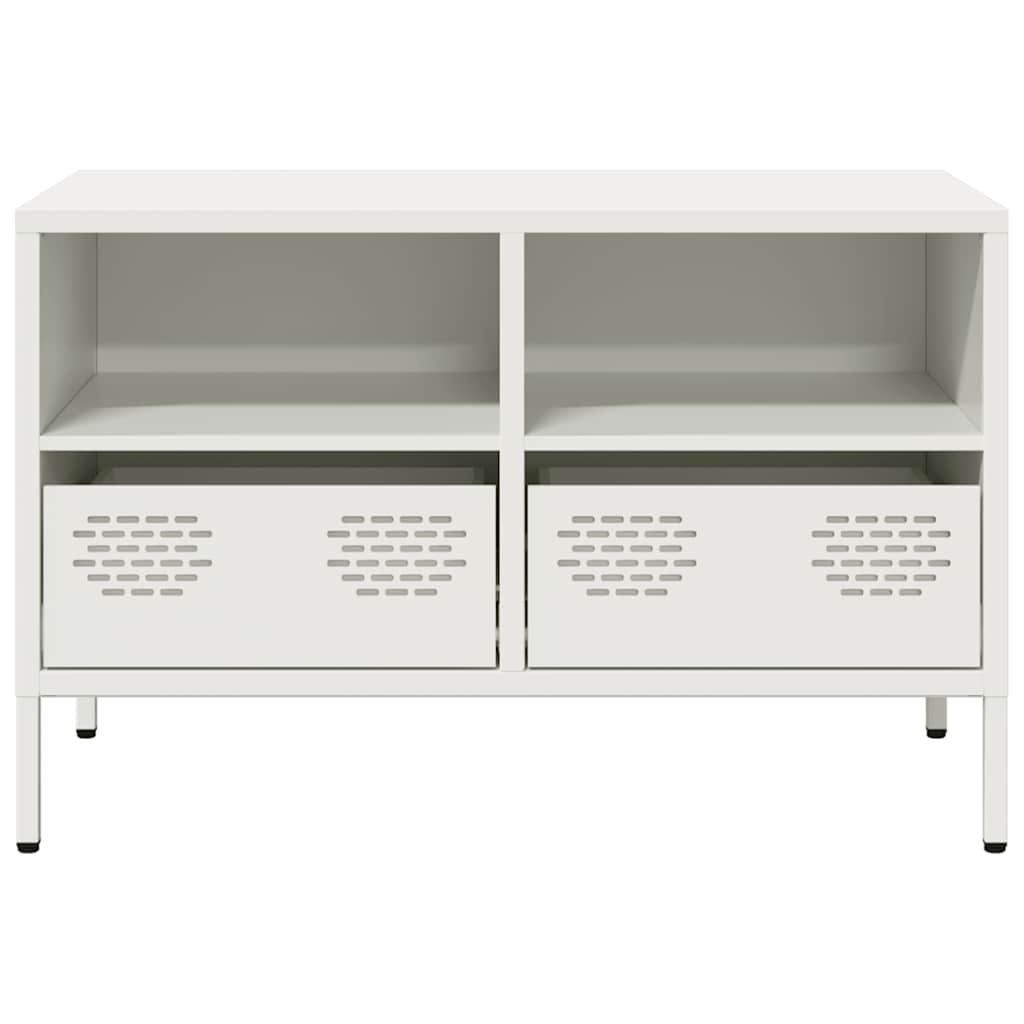 TV Cabinet White 68x39x43,5 cm Cold-rolled Steel