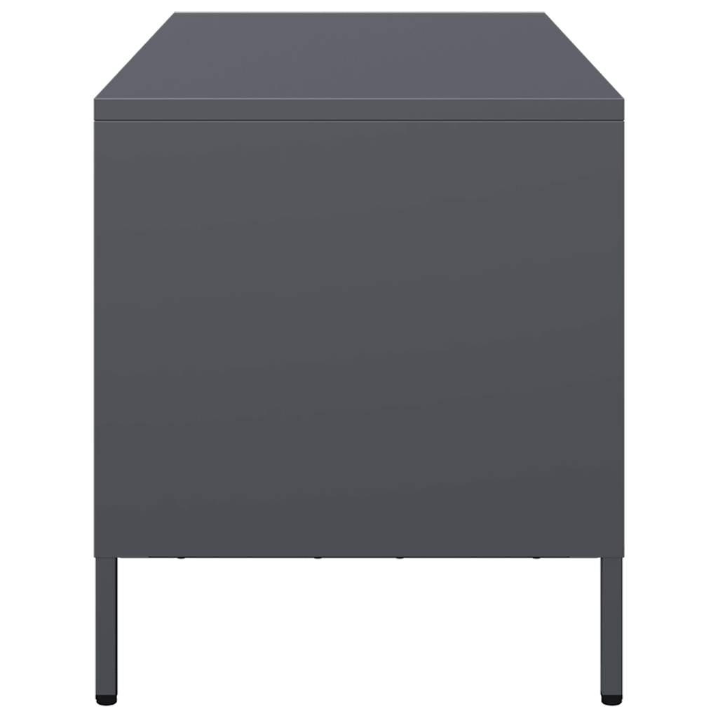 TV Cabinet Anthracite 101,5x39x43,5 cm Cold-rolled Steel