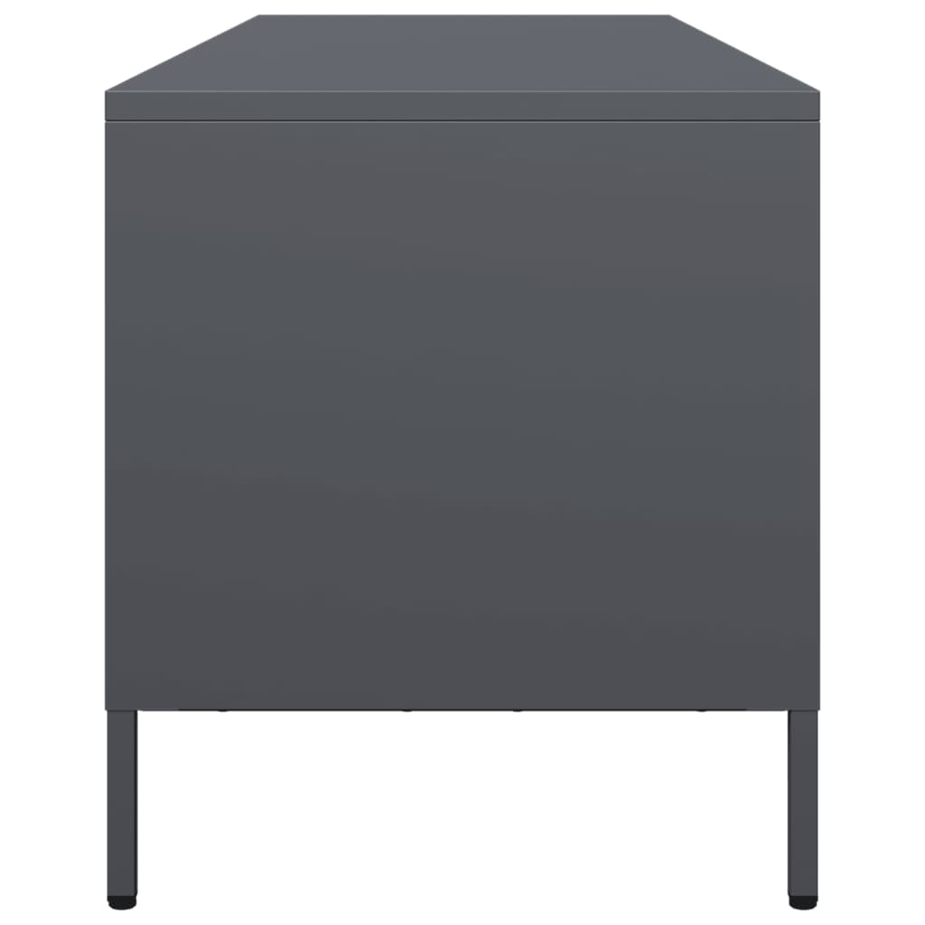 TV Cabinet Anthracite 135x39x43,5 cm Cold-rolled Steel