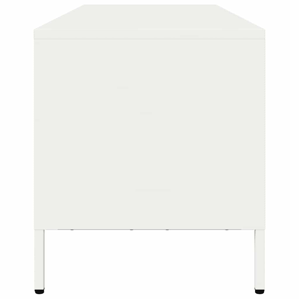 TV Cabinet White 135x39x43,5 cm Cold-rolled Steel