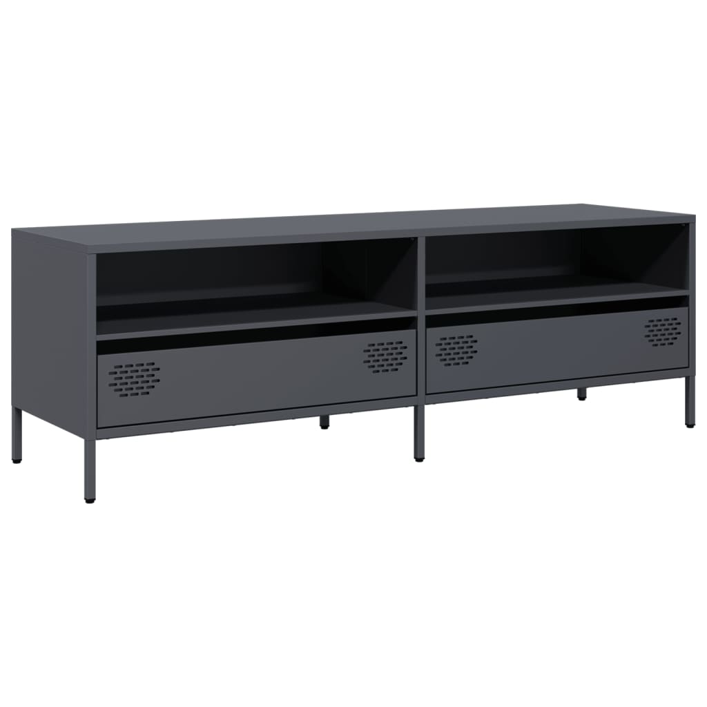 TV Cabinet Anthracite 135x39x43,5 cm Cold-rolled Steel