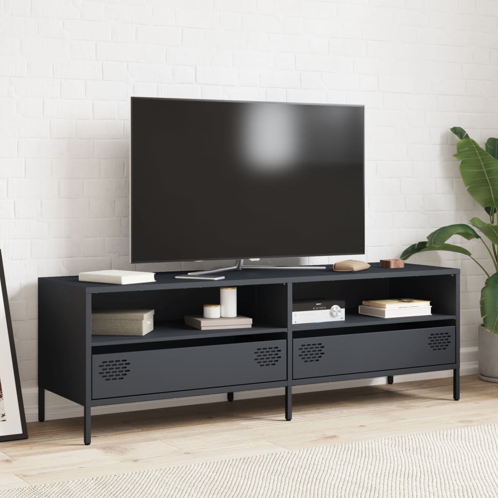 TV Cabinet Anthracite 135x39x43,5 cm Cold-rolled Steel