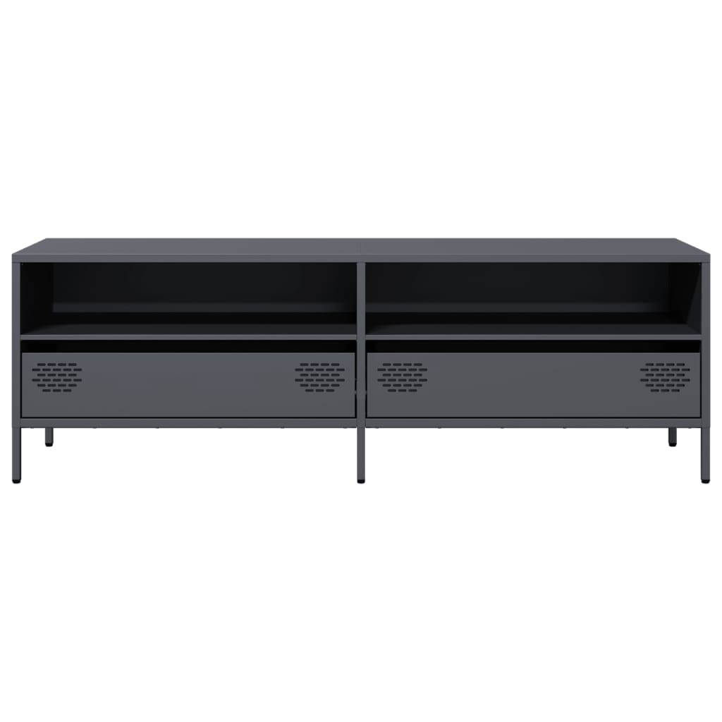 TV Cabinet Anthracite 135x39x43,5 cm Cold-rolled Steel