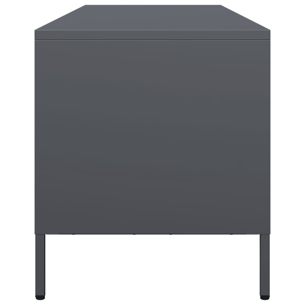 TV Cabinet Anthracite 135x39x43,5 cm Cold-rolled Steel