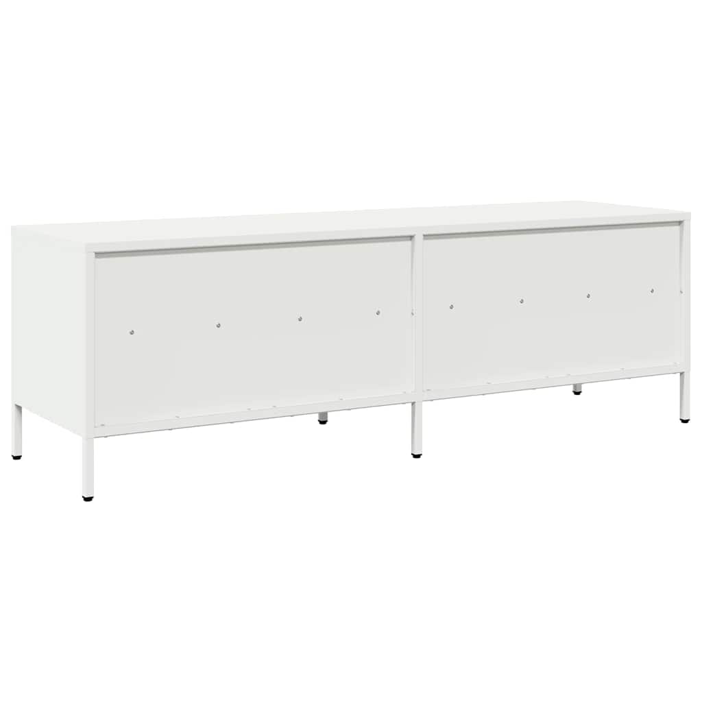 TV Cabinet White 135x39x43,5 cm Cold-rolled Steel