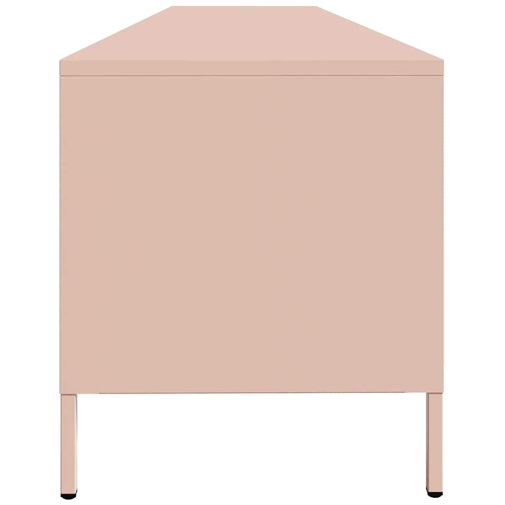 TV Cabinet Pink 202x39x43,5 cm Cold-rolled Steel