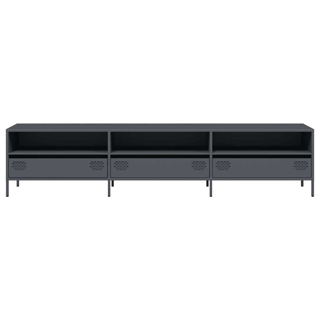TV Cabinet Anthracite 202x39x43,5 cm Cold-rolled Steel
