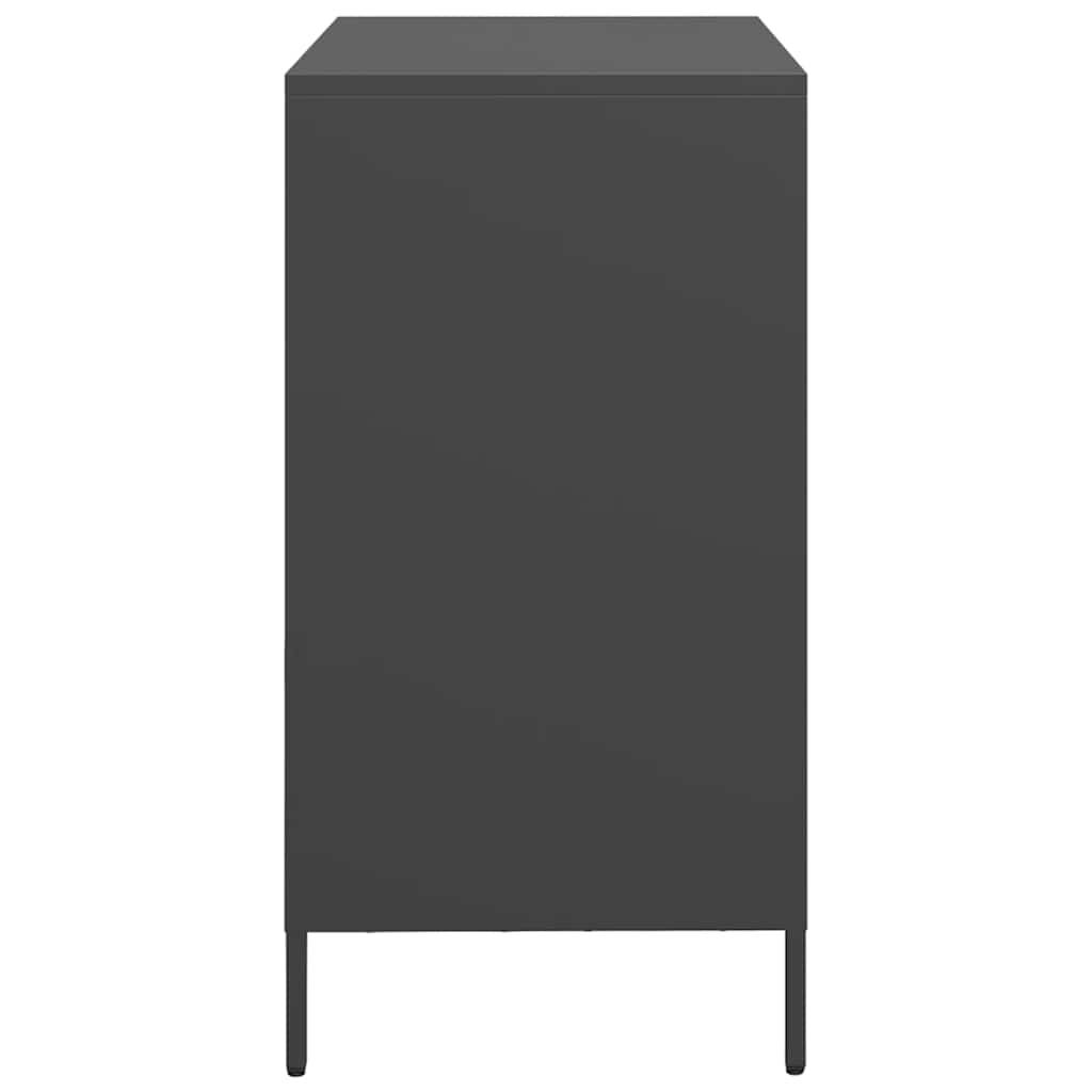 Sideboard Black 68x39x73.5 cm Cold-rolled Steel